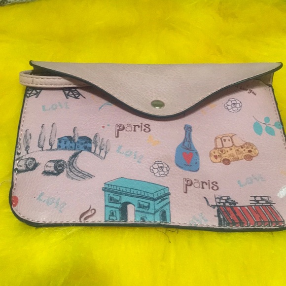 Pink clutch bag size medium - Picture 6 of 6